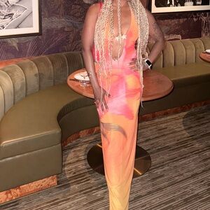 White Fox Boutique Vibrant Maxi Dress